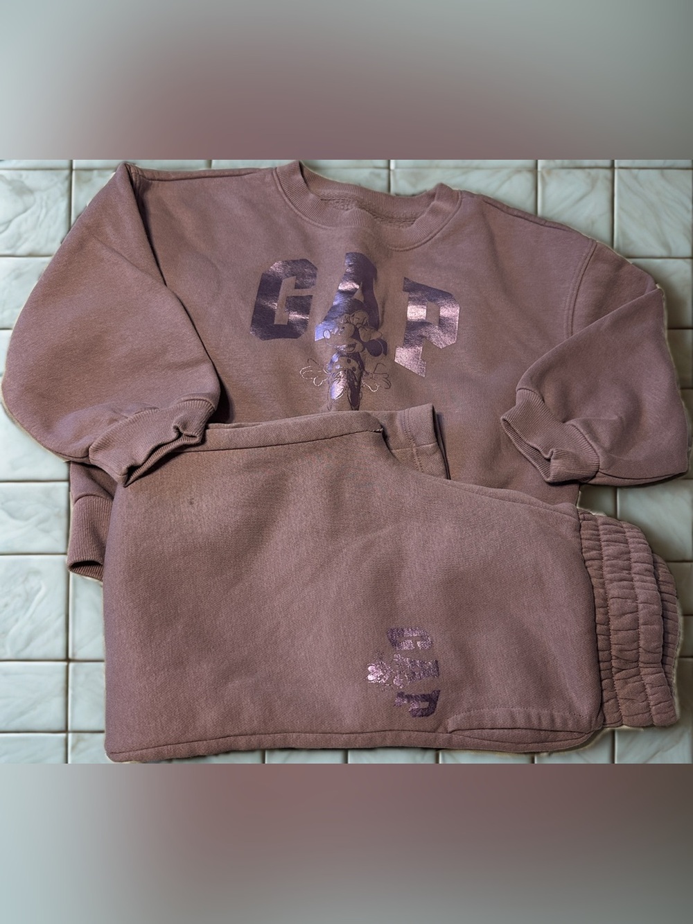 Disney Gap*Minnie Mouse*Girls Sz 4/5*2-pc set*Good wearable condition*